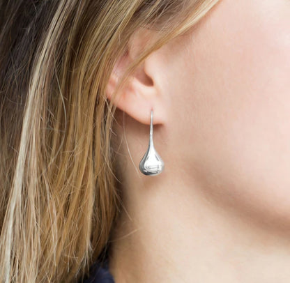 Polished Raindrop Earrings